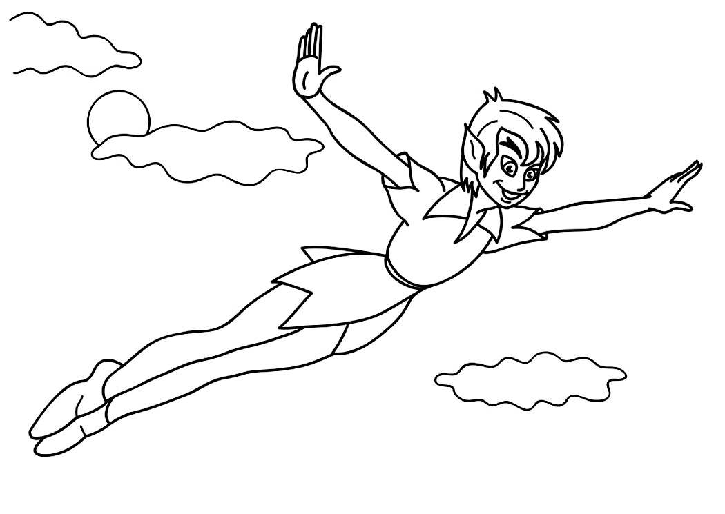 Desenho gratuito Peter Pan #129045 da colecao Filmes de Animação para imprimir Desenho gratuito Peter Pan #129045 da colecao Filmes de Animação para imprimir