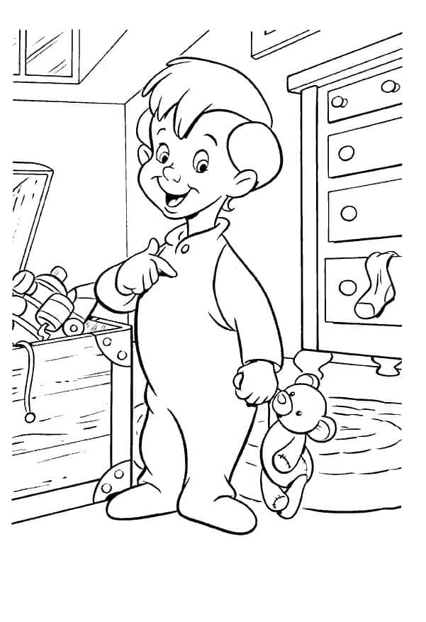 Desenho gratuito Peter Pan #186465 da colecao Filmes de Animação para imprimir