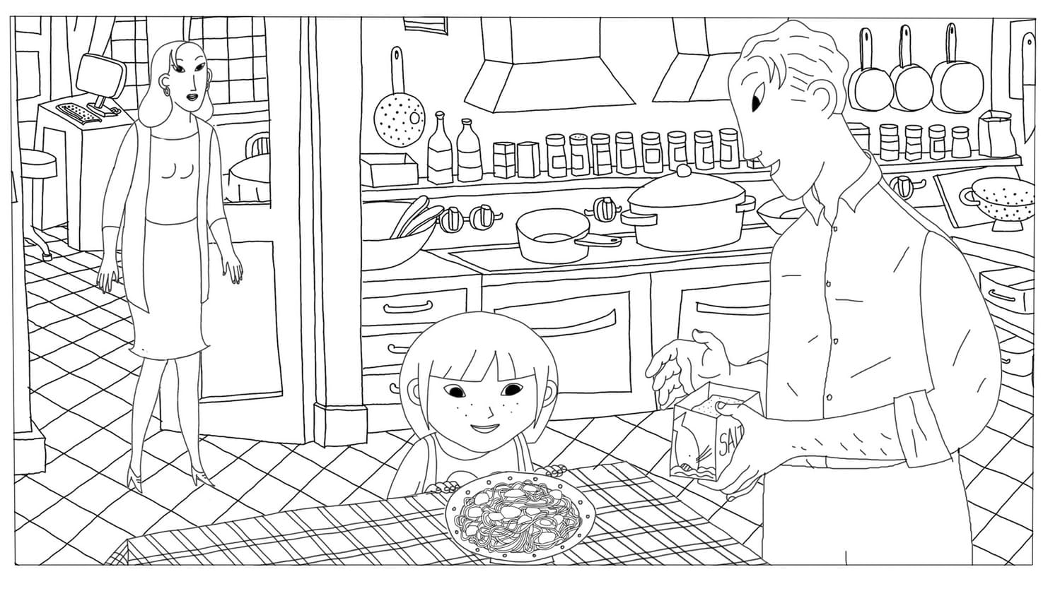Desenho gratuito Phantom Boy #199696 da colecao Filmes de Animação para imprimir