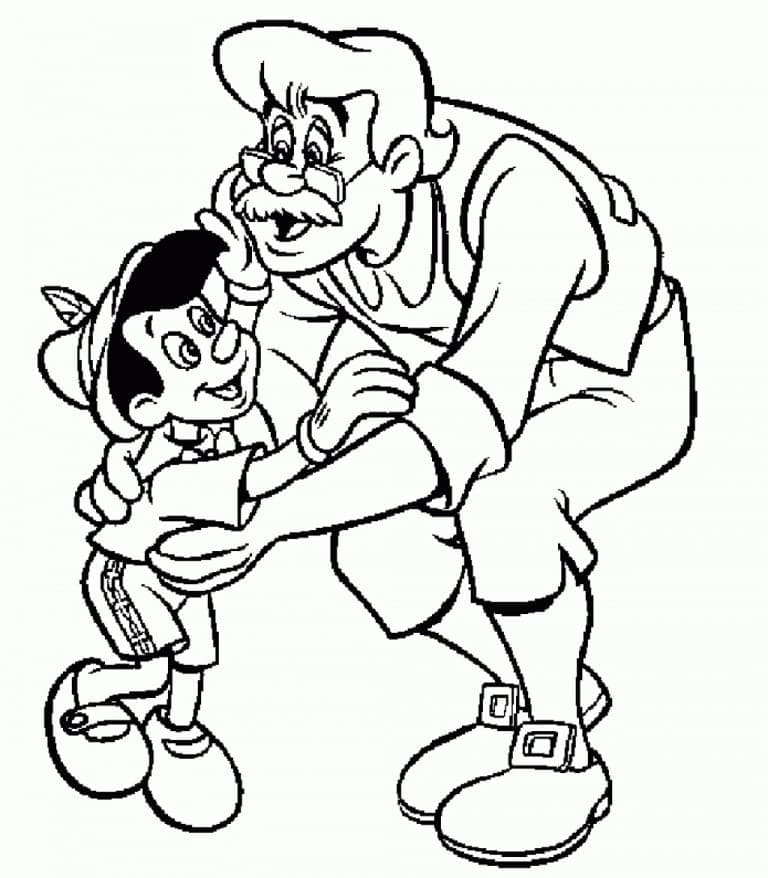 Desenho gratuito Pinocchio #199780 da colecao Filmes de Animação para imprimir