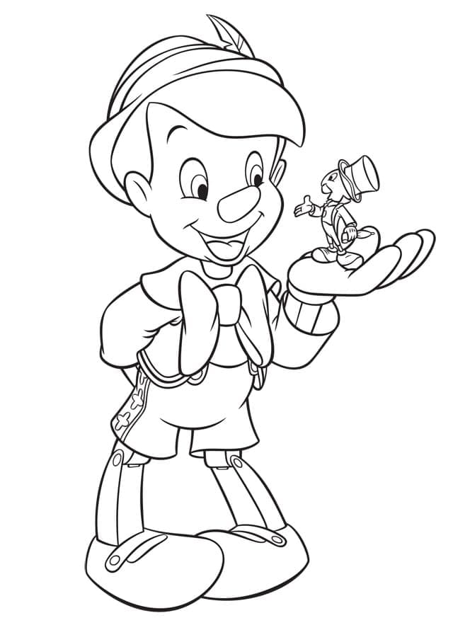 Desenho gratuito Pinocchio #199800 da colecao Filmes de Animação para imprimir
