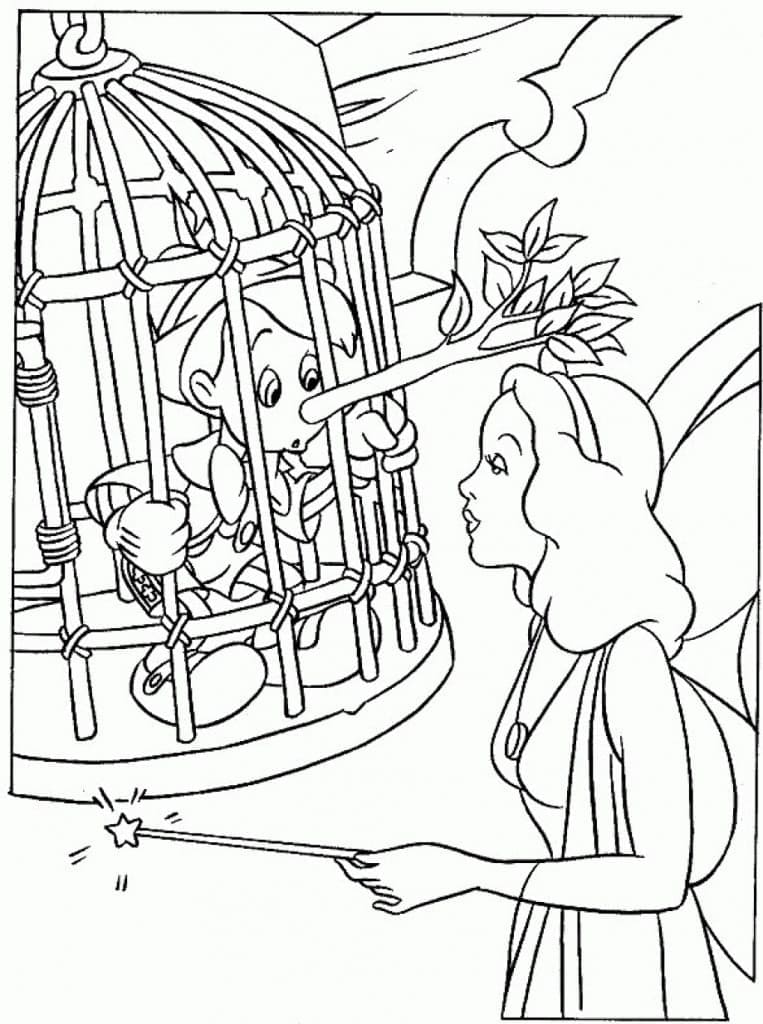 Desenho gratuito Pinocchio #199802 da colecao Filmes de Animação para imprimir