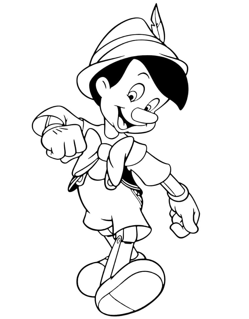 Desenho gratuito Pinocchio #199805 da colecao Filmes de Animação para imprimir