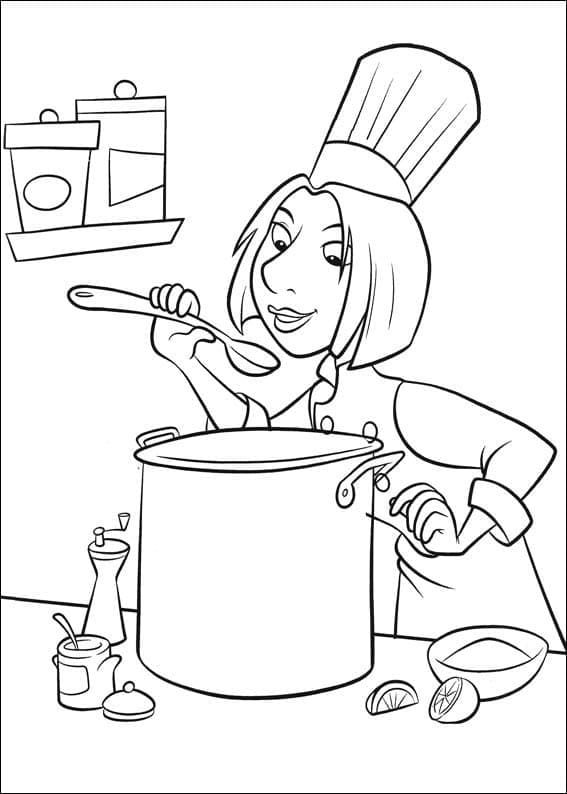 Desenho gratuito Ratatouille #195354 da colecao Filmes de Animação para imprimir