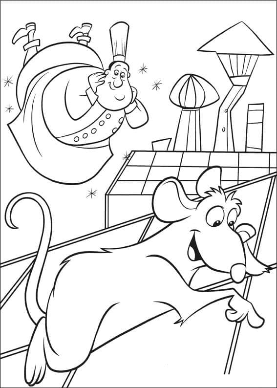 Desenho gratuito Ratatouille #195360 da colecao Filmes de Animação para imprimir
