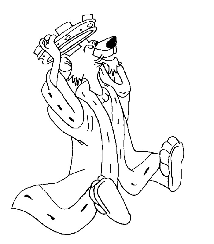 Desenho gratuito Robin Hood #133104 da colecao Filmes de Animação para imprimir