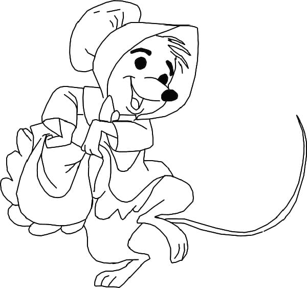 Desenho gratuito Robin Hood #186990 da colecao Filmes de Animação para imprimir