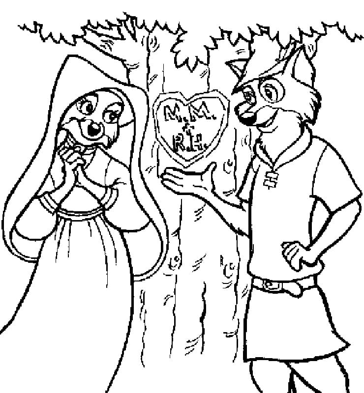 Desenho gratuito Robin Hood #186994 da colecao Filmes de Animação para imprimir