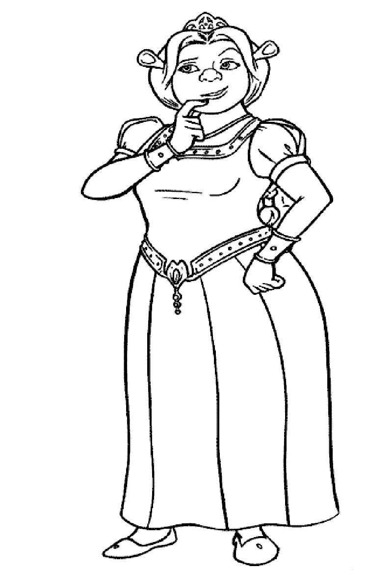 Desenho gratuito Shrek #115093 da colecao Filmes de Animação para imprimir