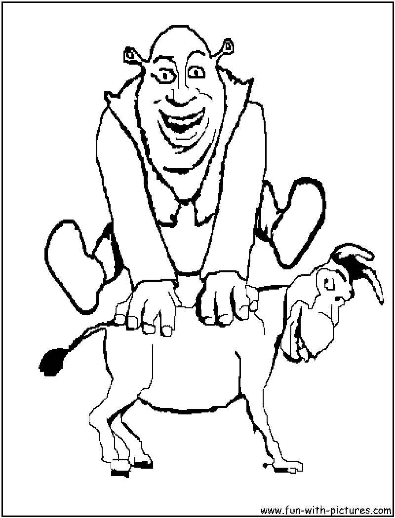 Desenho gratuito Shrek #115094 da colecao Filmes de Animação para imprimir