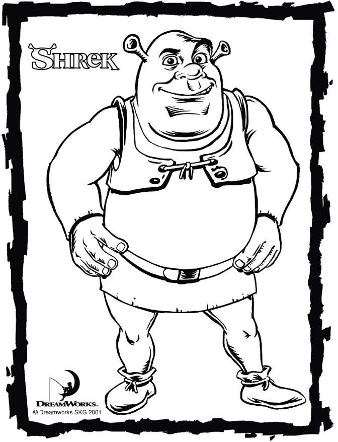 Desenho gratuito Shrek #115143 da colecao Filmes de Animação para imprimir Desenho gratuito Shrek #115143 da colecao Filmes de Animação para imprimir