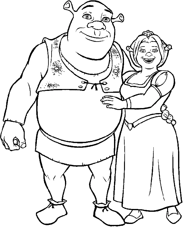 Desenho gratuito Shrek #115182 da colecao Filmes de Animação para imprimir