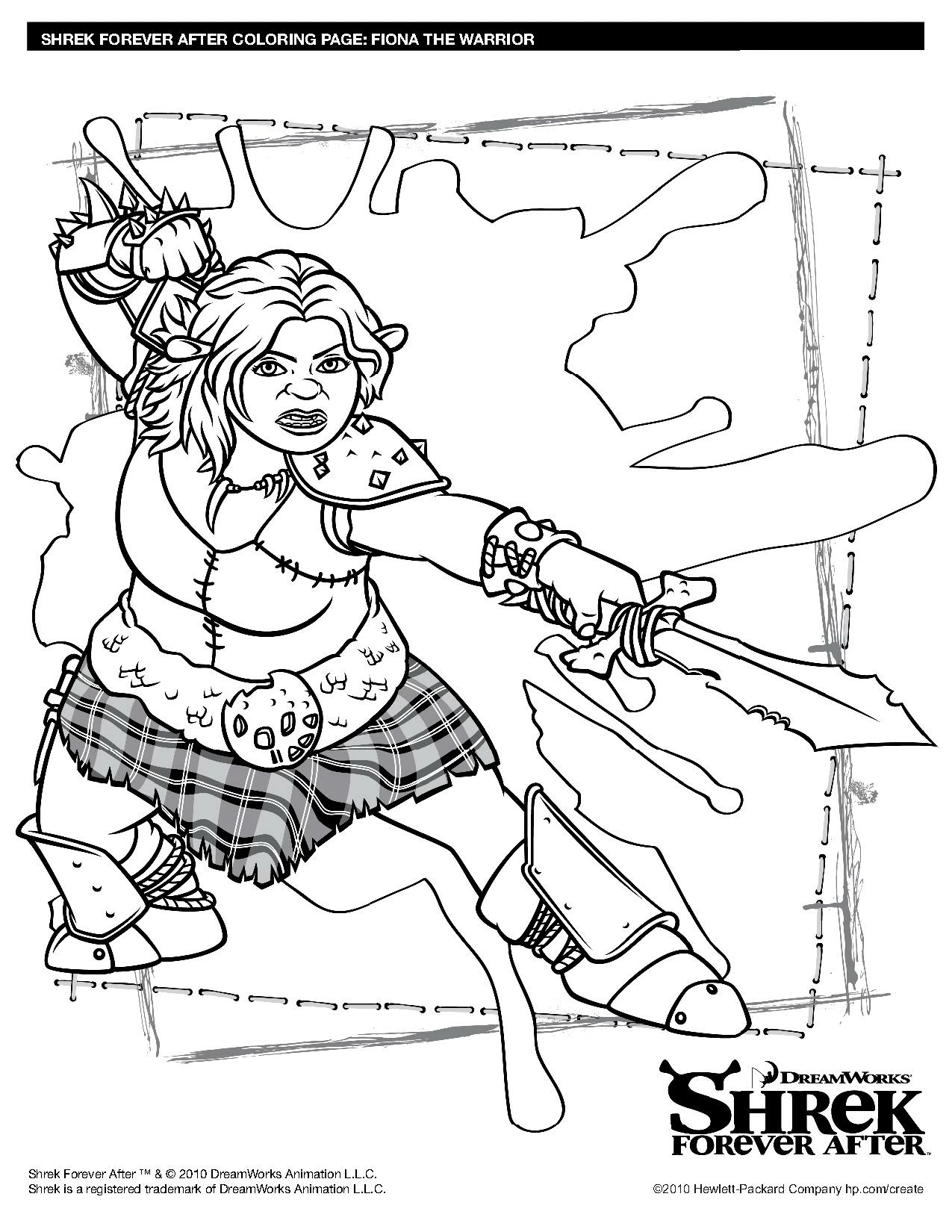 Desenho gratuito Shrek #115227 da colecao Filmes de Animação para imprimir