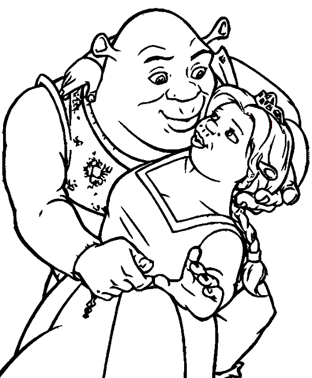 Desenho gratuito Shrek #115281 da colecao Filmes de Animação para imprimir