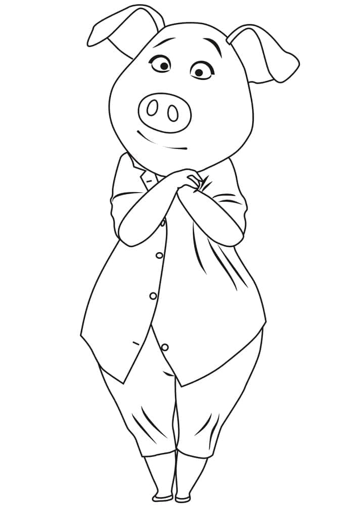 Desenho gratuito Sing #186076 da colecao Filmes de Animação para imprimir