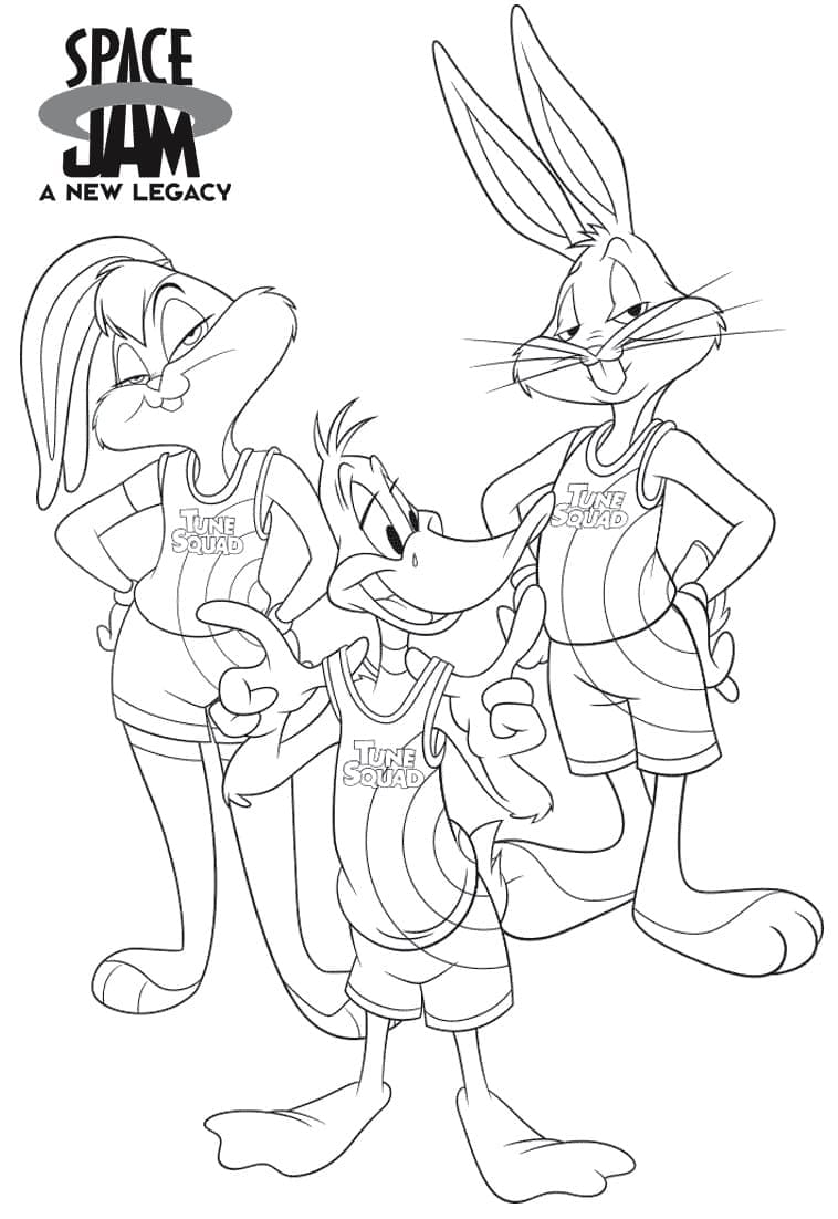 Desenho gratuito Space Jam #198214 da colecao Filmes de Animação para imprimir