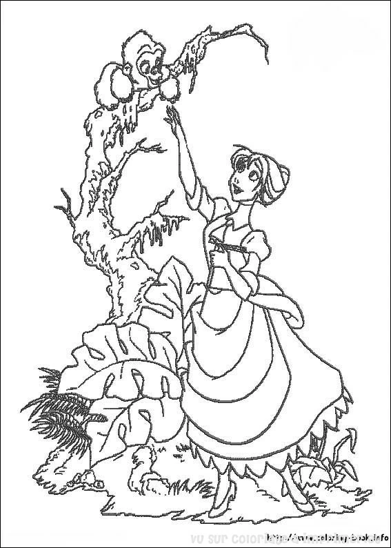 Desenho gratuito Tarzan #131124 da colecao Filmes de Animação para imprimir