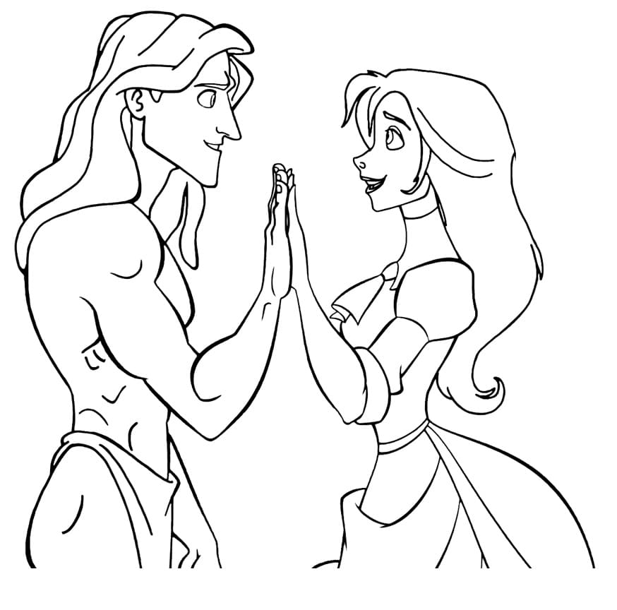 Desenho gratuito Tarzan #198718 da colecao Filmes de Animação para imprimir