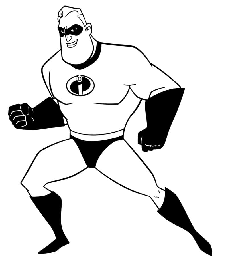 Desenho gratuito The Incredibles #179729 da colecao Filmes de Animação para imprimir