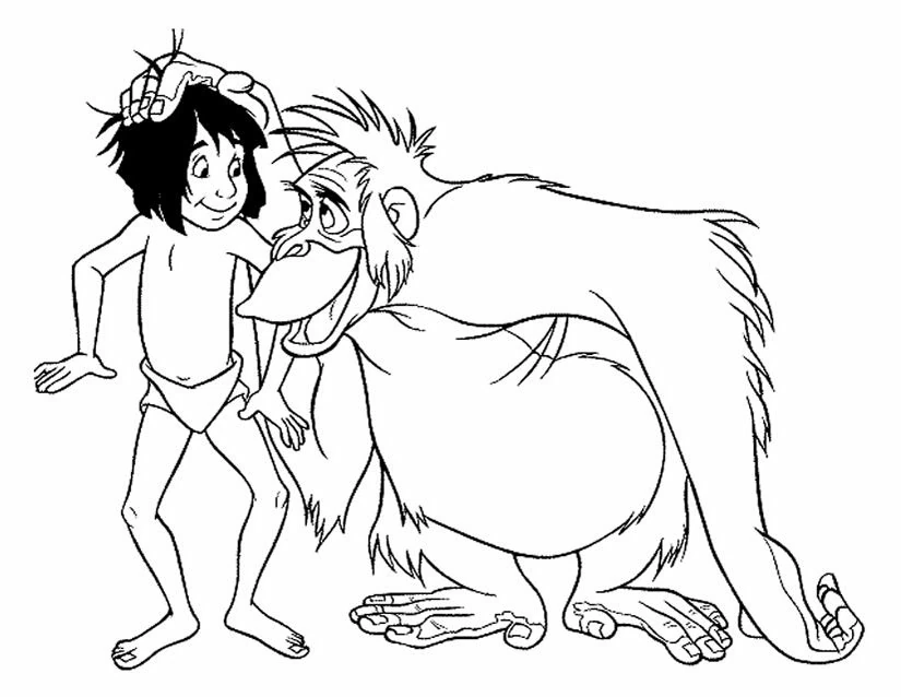 Página para colorir: The Jungle Book (Filmes de Animação) #130073 - Páginas para Colorir Imprimíveis Gratuitamente