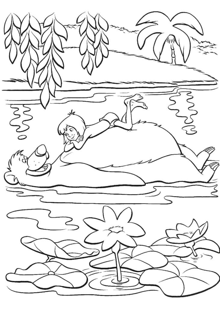 Desenho gratuito The Jungle Book #202978 da colecao Filmes de Animação para imprimir