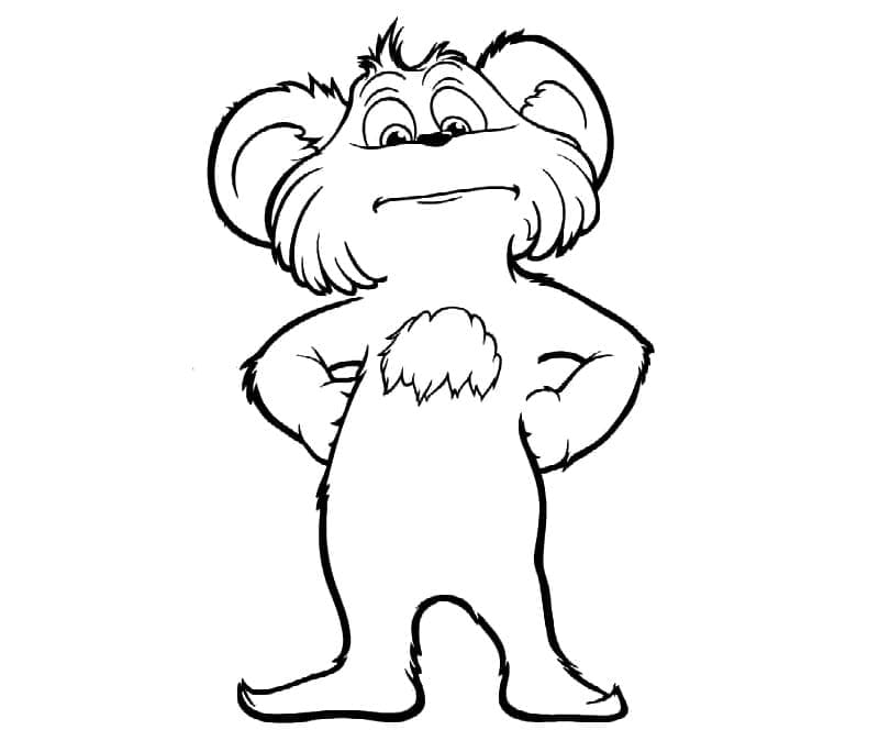 Página para colorir: The Lorax (Filmes de Animação) #203498 - Páginas para Colorir Imprimíveis Gratuitamente