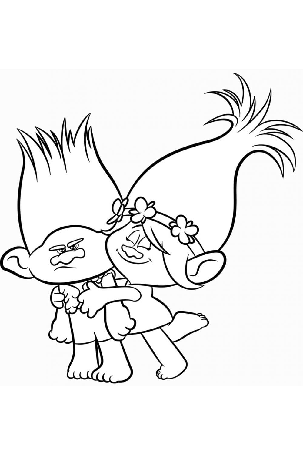 Desenho gratuito The Trolls #191484 da colecao Filmes de Animação para imprimir