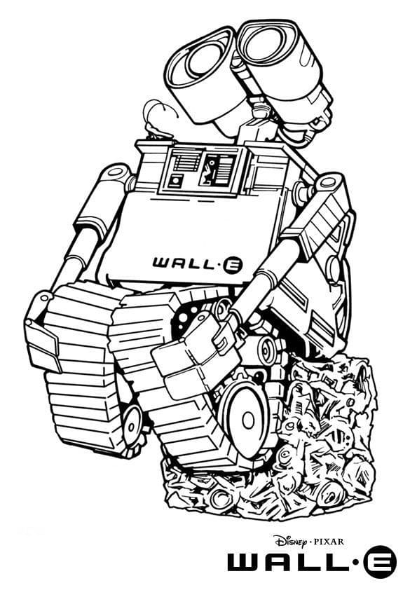 Desenho gratuito WALL-E #206010 da colecao Filmes de Animação para imprimir
