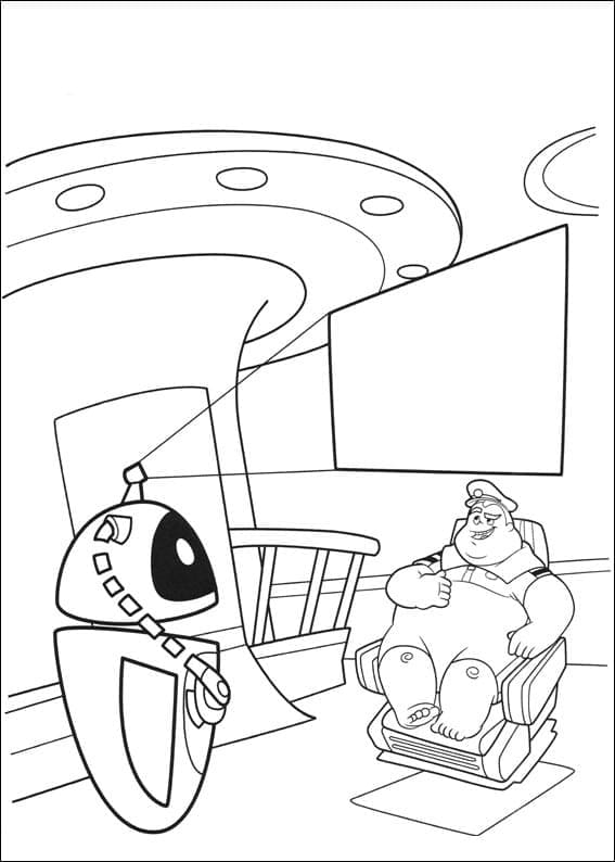 Desenho gratuito WALL-E #206025 da colecao Filmes de Animação para imprimir