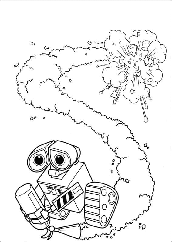 Desenho gratuito WALL-E #206033 da colecao Filmes de Animação para imprimir