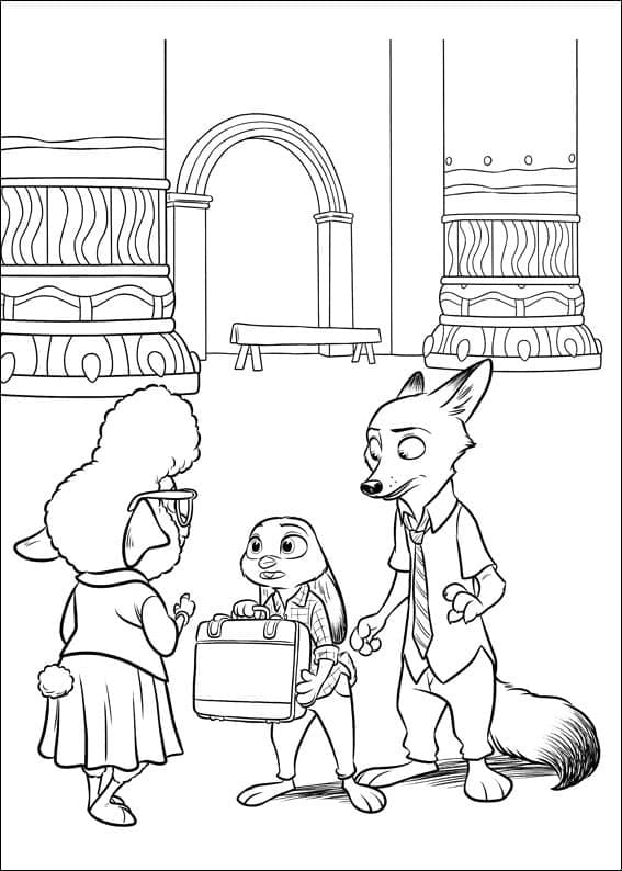 Desenho gratuito Zootopia #221734 da colecao Filmes de Animação para imprimir