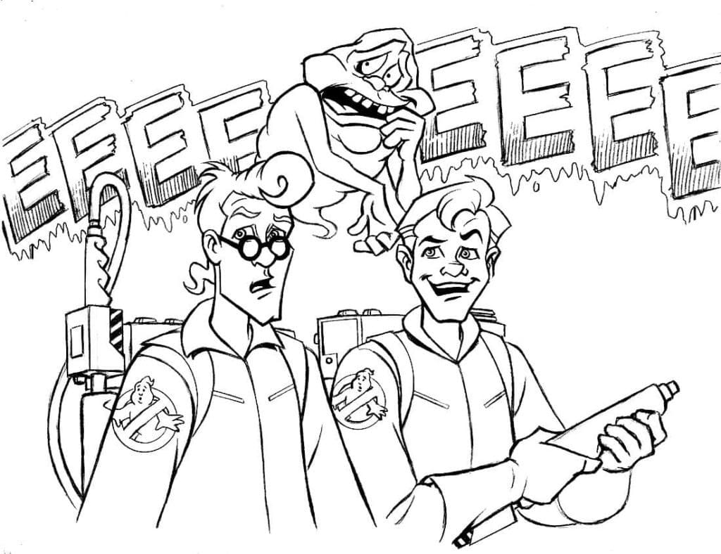 Desenho gratuito Caça-Fantasmas #192761 da colecao Filmes e Séries de TV para imprimir