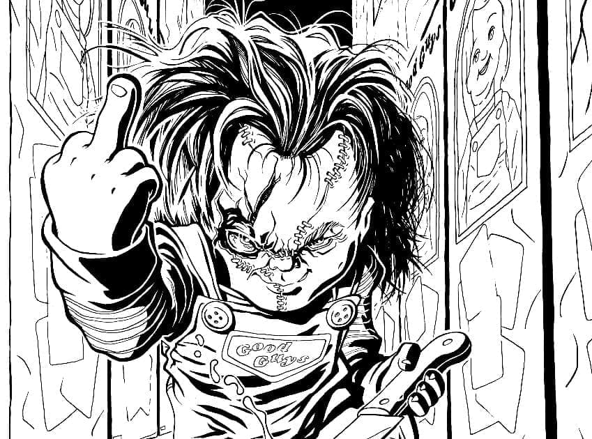 Desenho gratuito Chucky #204100 da colecao Filmes e Séries de TV para imprimir Desenho gratuito Chucky #204100 da colecao Filmes e Séries de TV para imprimir