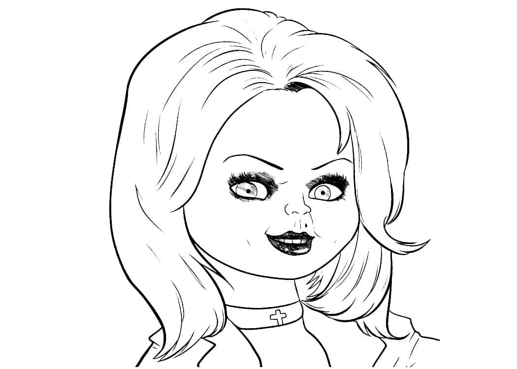 Desenho gratuito Chucky #204109 da colecao Filmes e Séries de TV para imprimir