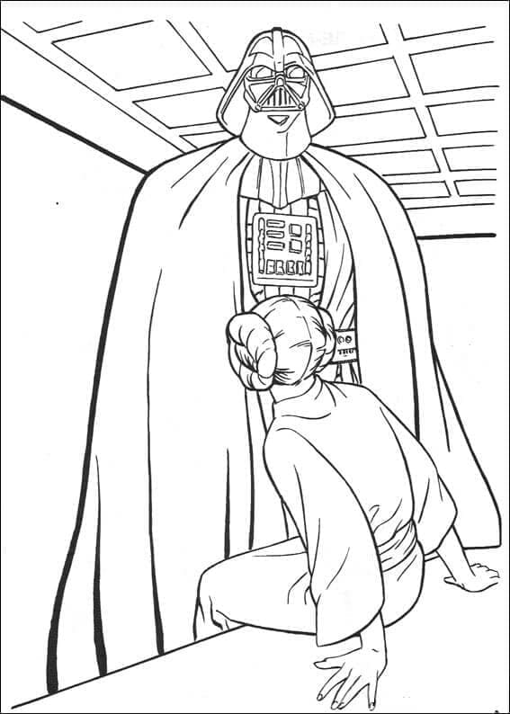 Desenho gratuito Darth Vader #211621 da colecao Filmes e Séries de TV para imprimir
