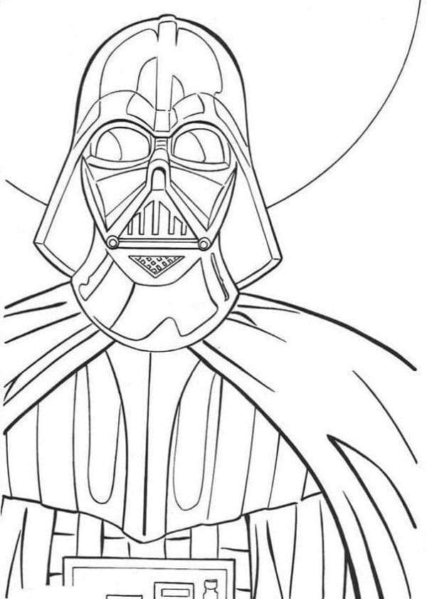 Desenho gratuito Darth Vader #211633 da colecao Filmes e Séries de TV para imprimir