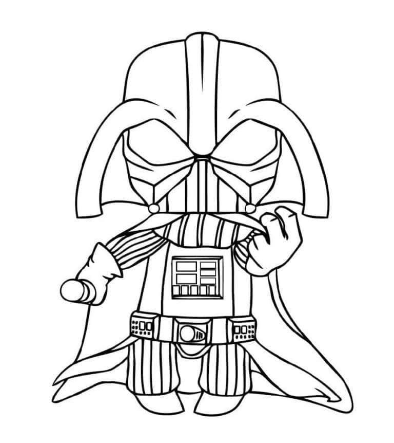 Desenho gratuito Darth Vader #211637 da colecao Filmes e Séries de TV para imprimir