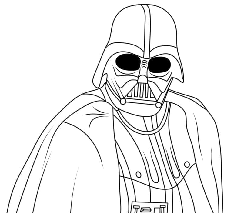 Desenho gratuito Darth Vader #211647 da colecao Filmes e Séries de TV para imprimir
