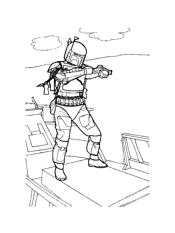 Desenho gratuito Guerra nas Estrelas #70812 da colecao Filmes e Séries de TV para imprimir
