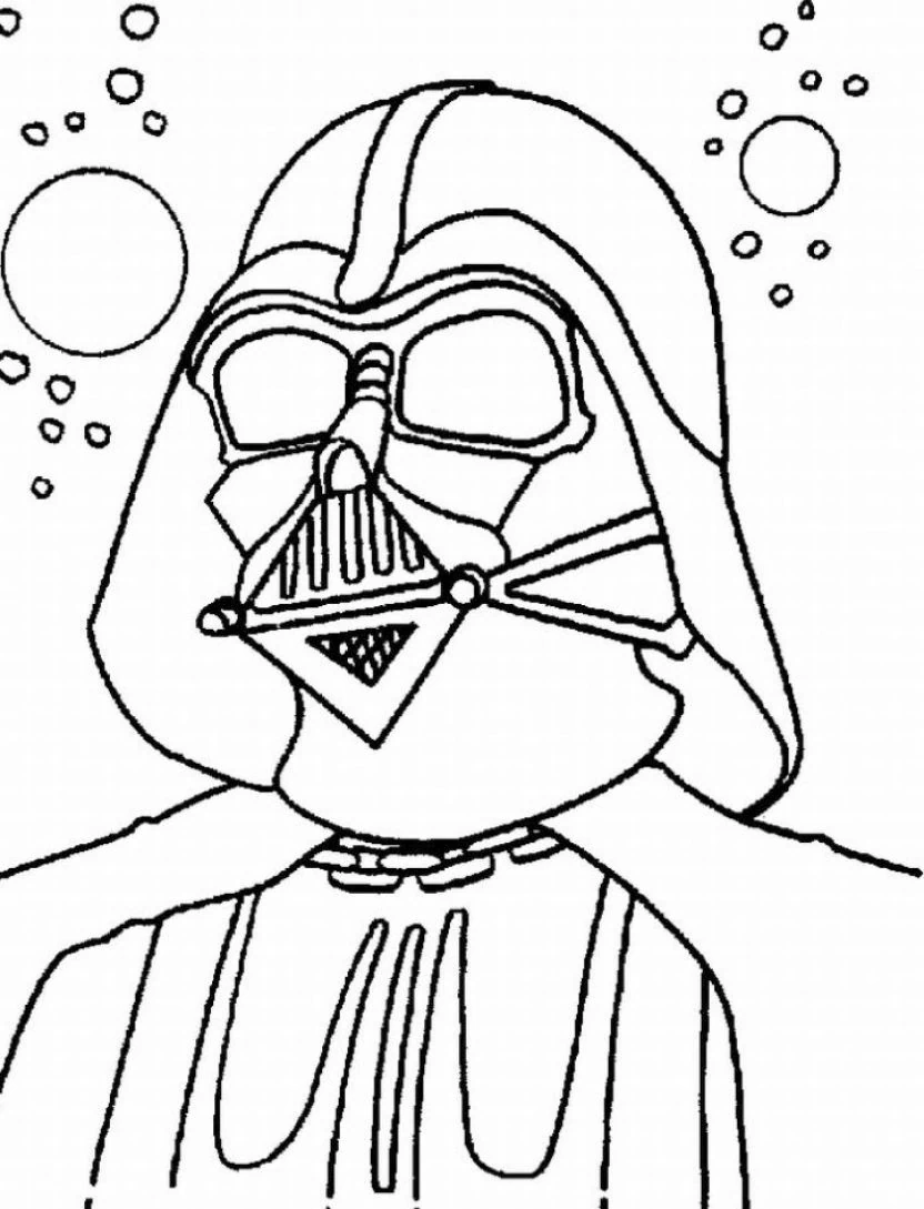 Ilustração de Guerra nas Estrelas #70914 para colorir, parte da coleção Filmes e Séries de TV