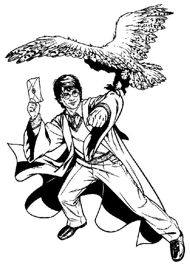 Página para colorir: Harry Potter (Filmes e Séries de TV) #69503 - Páginas para Colorir Imprimíveis Gratuitamente