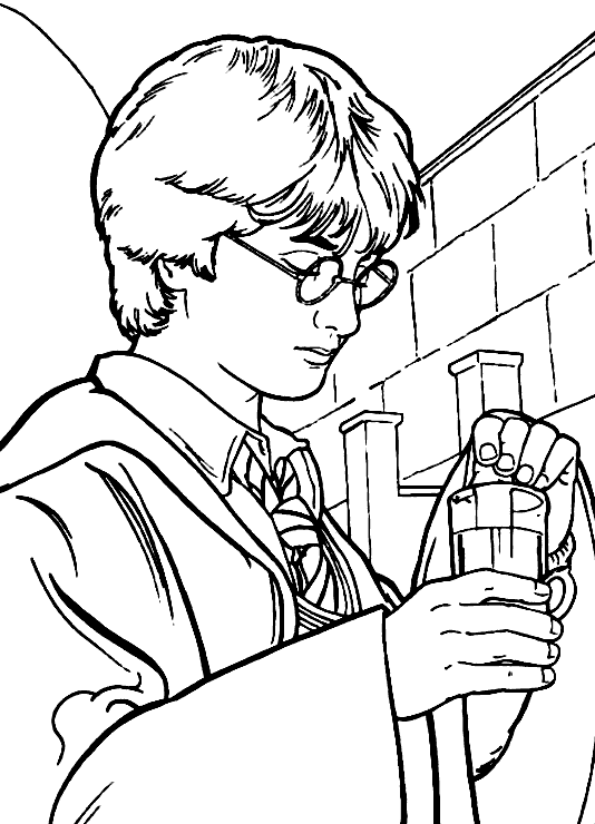 Página para colorir: Harry Potter (Filmes e Séries de TV) #69508 - Páginas para Colorir Imprimíveis Gratuitamente