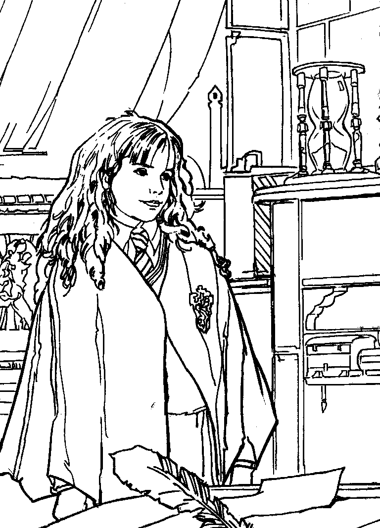 Página para colorir: Harry Potter (Filmes e Séries de TV) #69518 - Páginas para Colorir Imprimíveis Gratuitamente