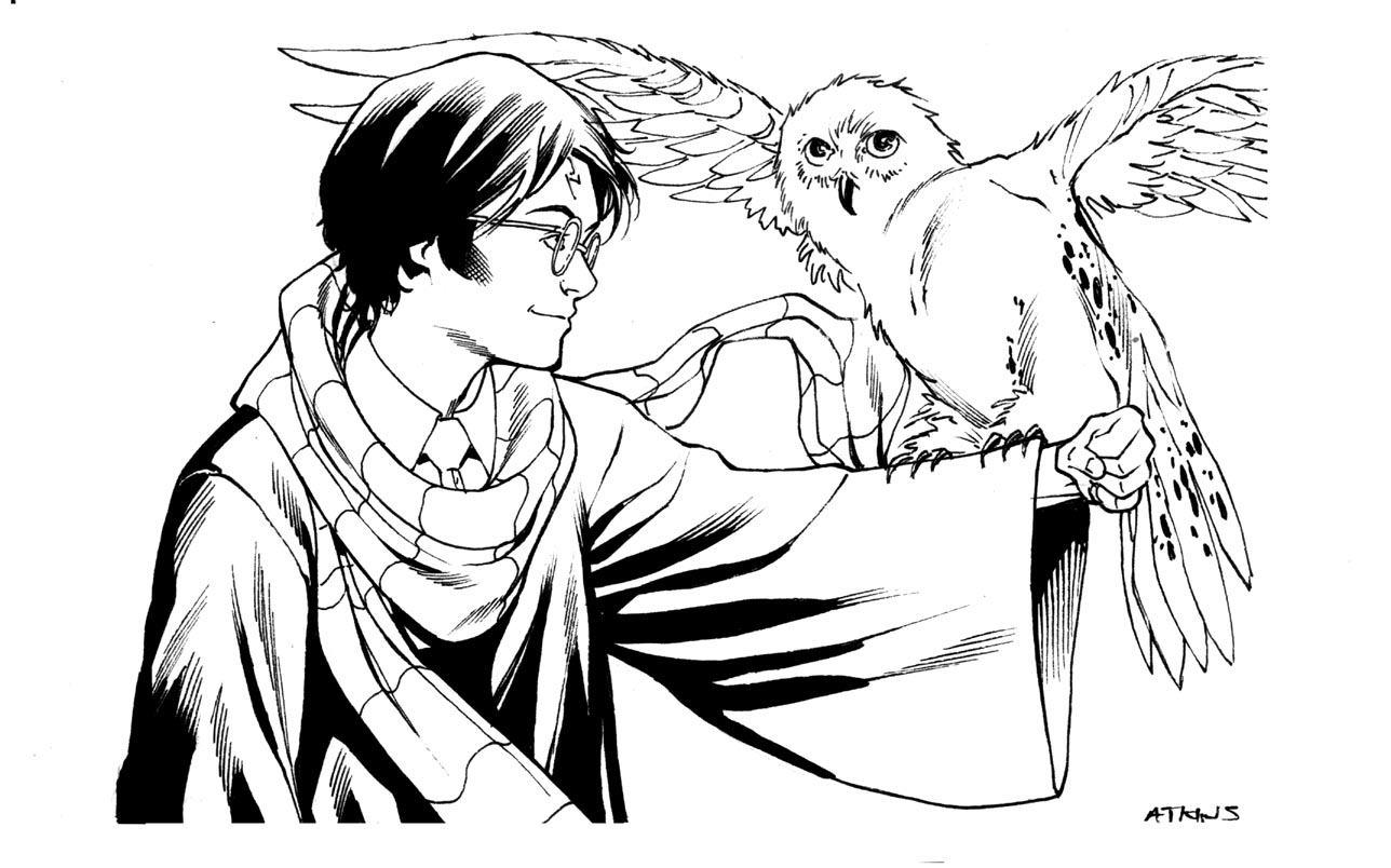 Página para colorir: Harry Potter (Filmes e Séries de TV) #69710 - Páginas para Colorir Imprimíveis Gratuitamente