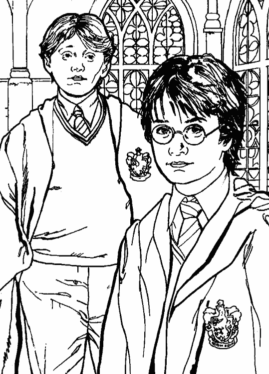 Desenho gratuito Harry Potter #69897 da colecao Filmes e Séries de TV para imprimir