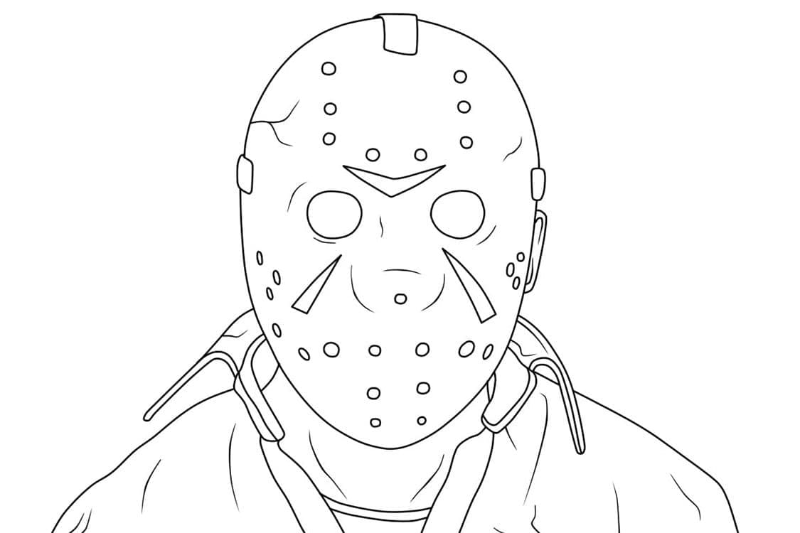 Desenho gratuito Jason Voorhees #222092 da colecao Filmes e Séries de TV para imprimir