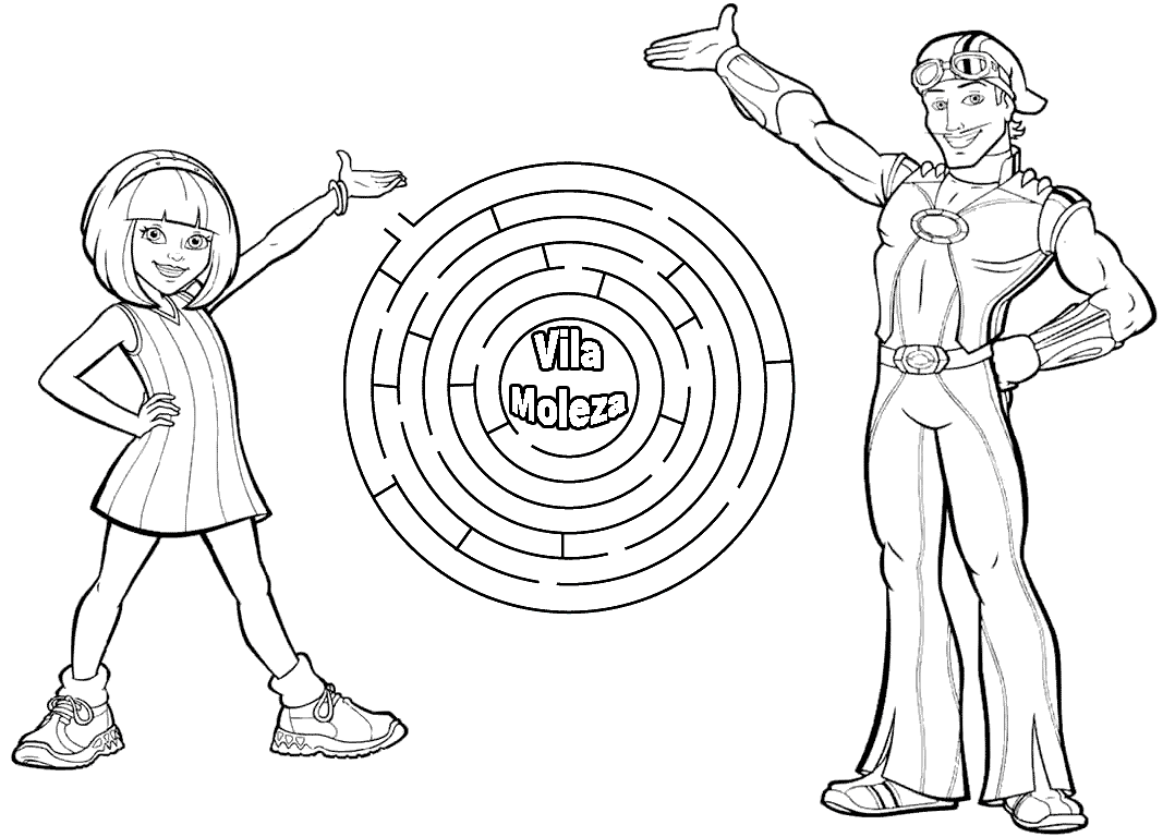 Página para colorir: Lazytown (Filmes e Séries de TV) #150781 - Páginas para Colorir Imprimíveis Gratuitamente