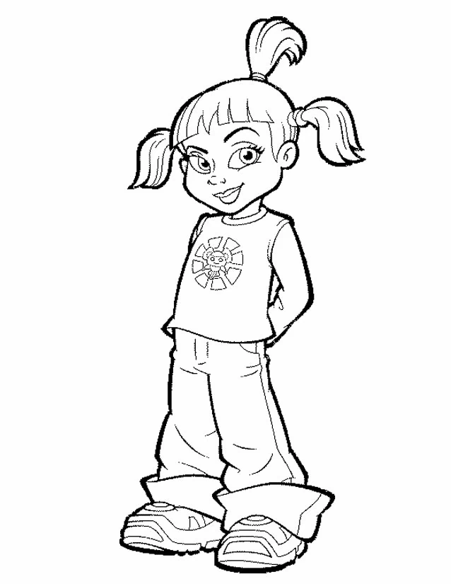 Desenho imprimível de Lazytown #150807 para colorir, pertence à coleção Filmes e Séries de TV