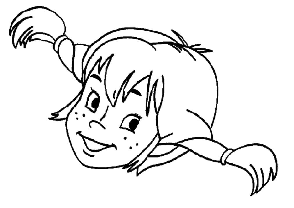 Desenho gratuito Pippi Meialonga #208363 da colecao Filmes e Séries de TV para imprimir