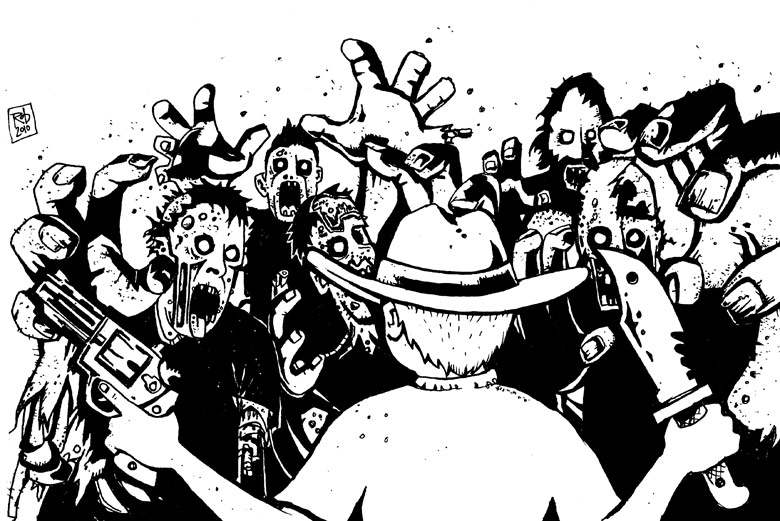 Desenho gratuito The Walking Dead #152122 da colecao Filmes e Séries de TV para imprimir